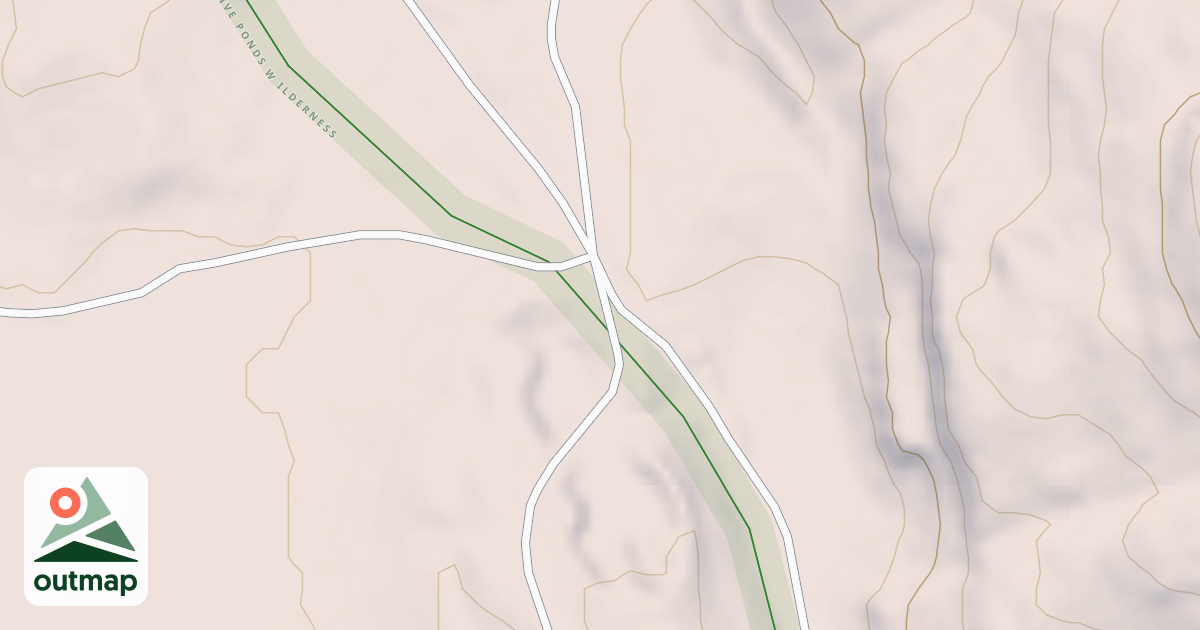 Map of Otter Brook Road
