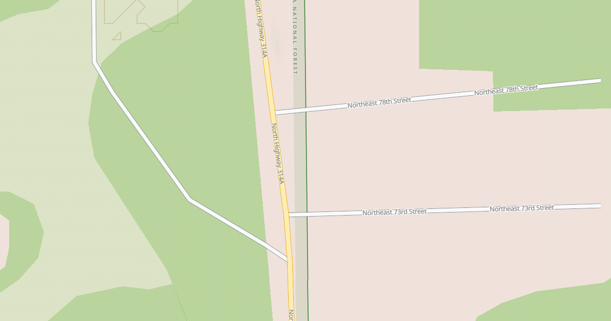 Map preview of USFS Motor Vehicle Use Map Roads {0000A57B-20B5-4BEE-97ED-54FCE154664A}
