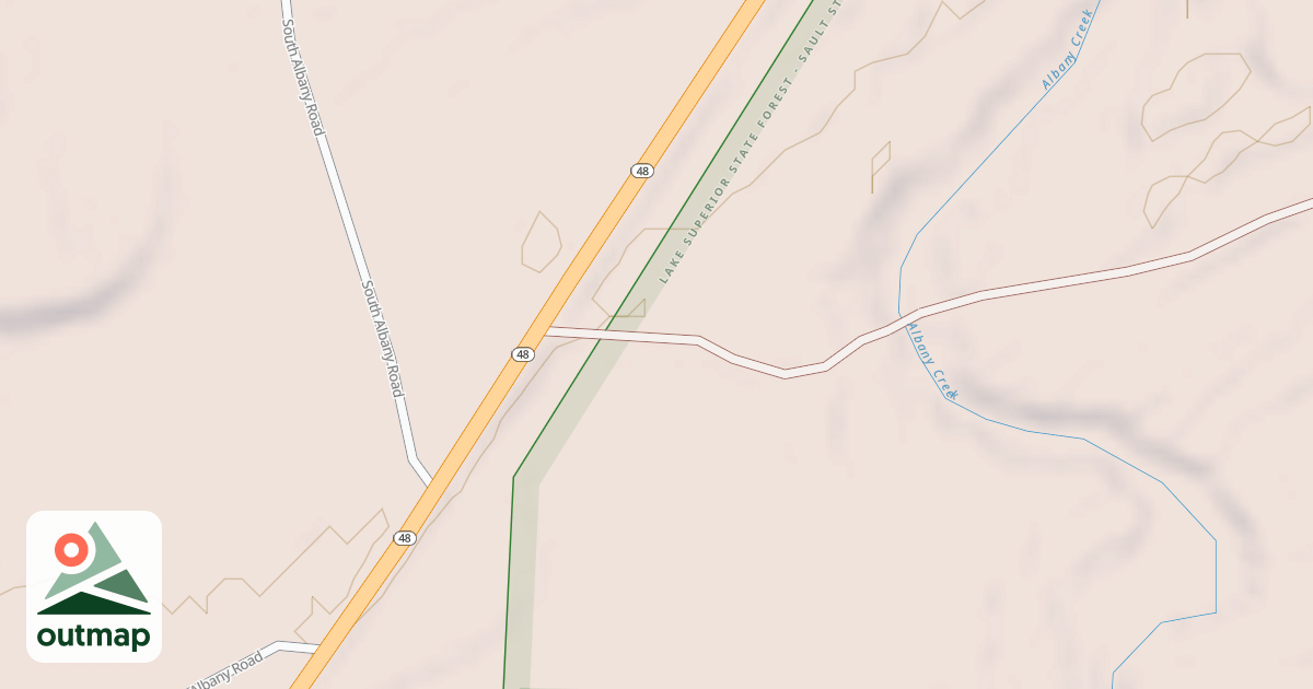 Map of Cranberry Lake Trail