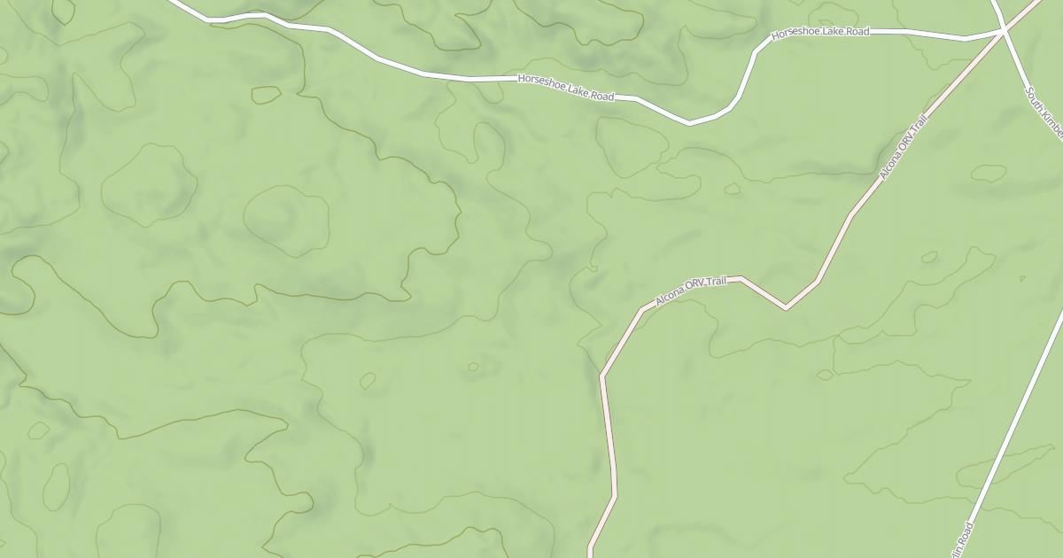 Map preview of Alcona Smt Barton City Dnr966