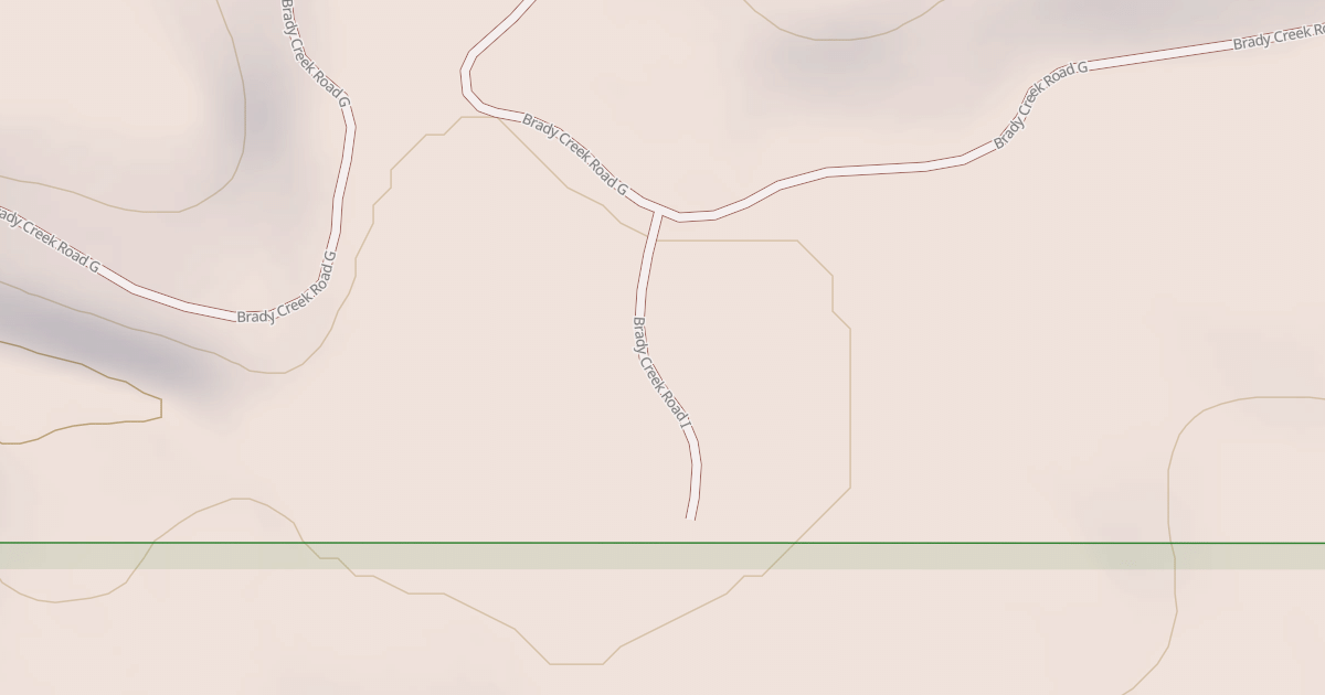Map preview of BRADY CREEK I