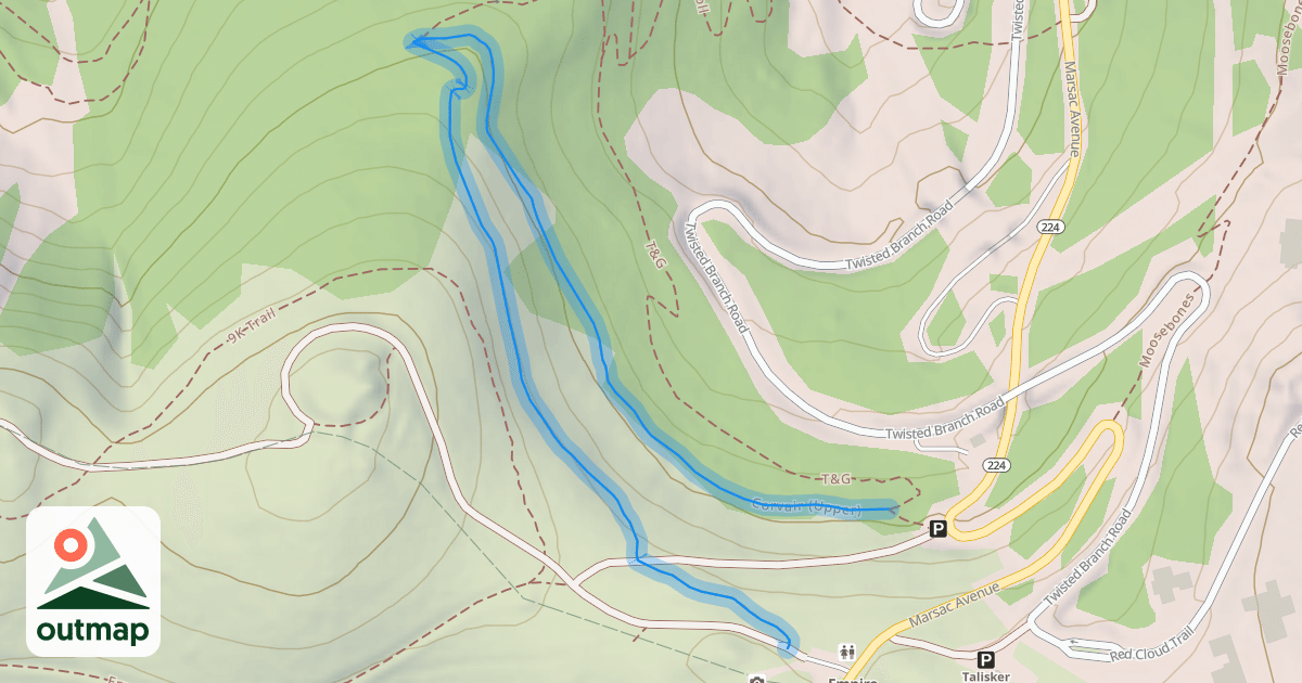 Map of Corvair (Upper)