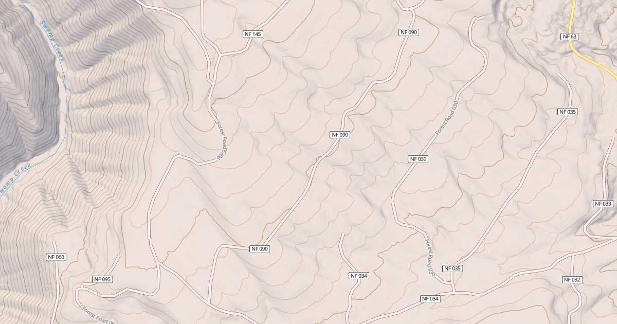 Map preview of USFS Motor Vehicle Use Map Trails 18078