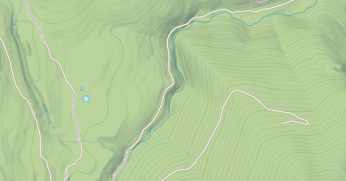 Map preview of East Pipe/big Creek  Snowmobl