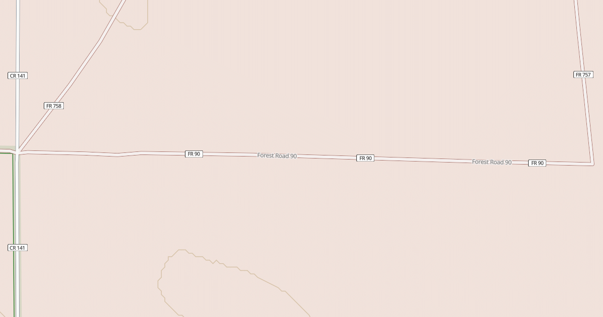Map preview of ROAD 90