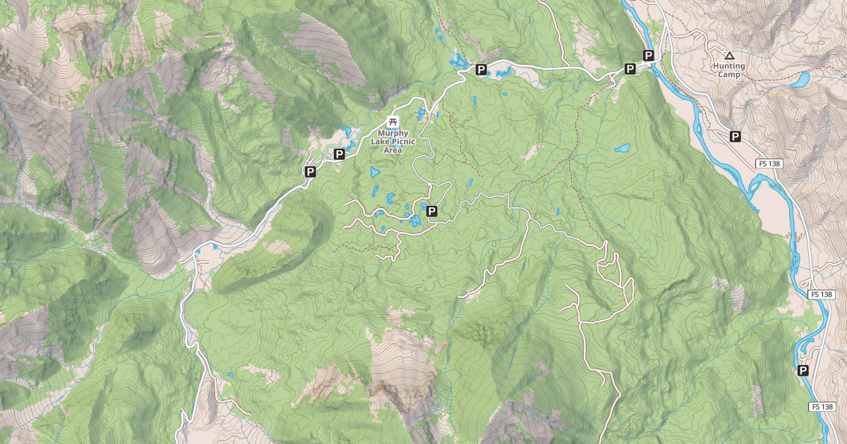 Map preview of MURPHY CREEK