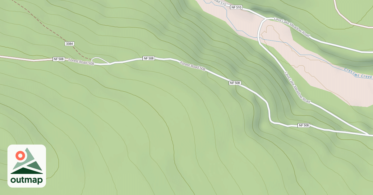 Map of MAUDE CREEK RD