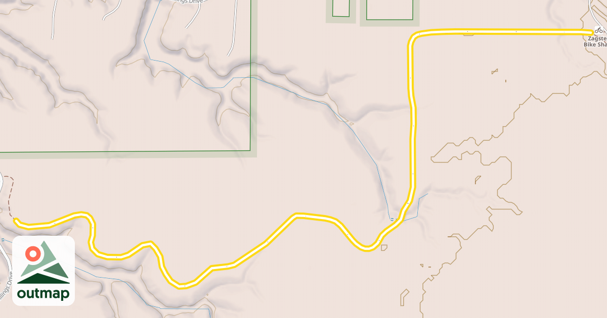 Map of Millenium Trail