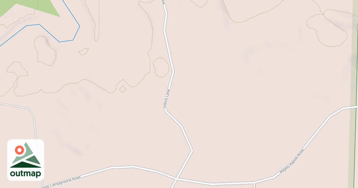 Map of FOSICK LANE