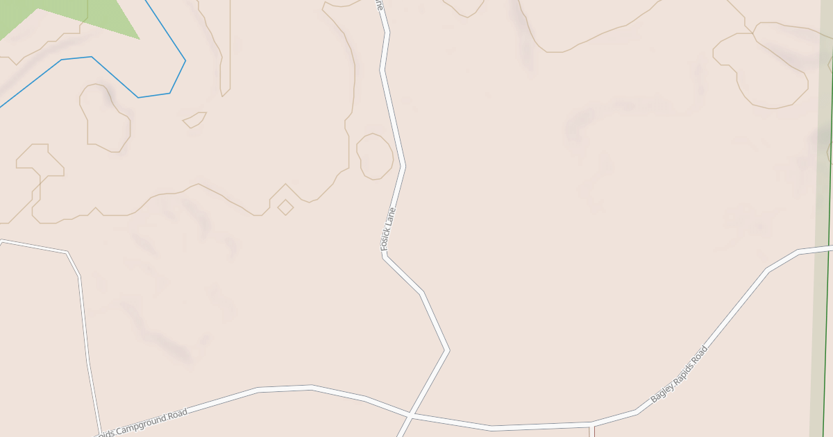 Map preview of FOSICK LANE