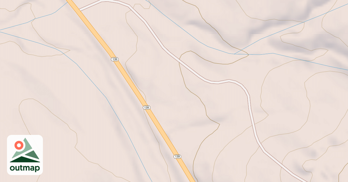 Map of LOST CABIN MINE