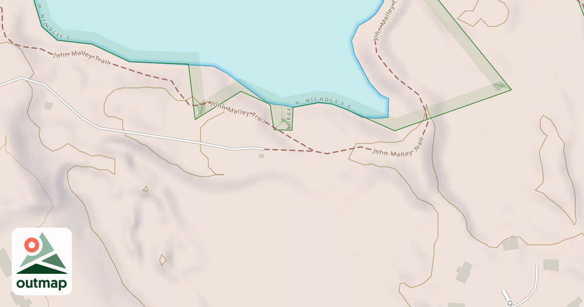 Map of Pumphouse Trail