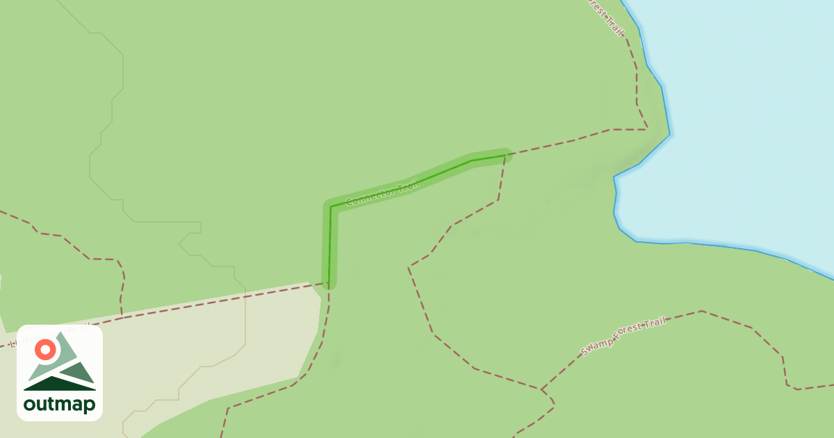 Map of Connector Trail
