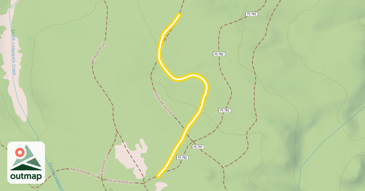 Map of Roller Coaster