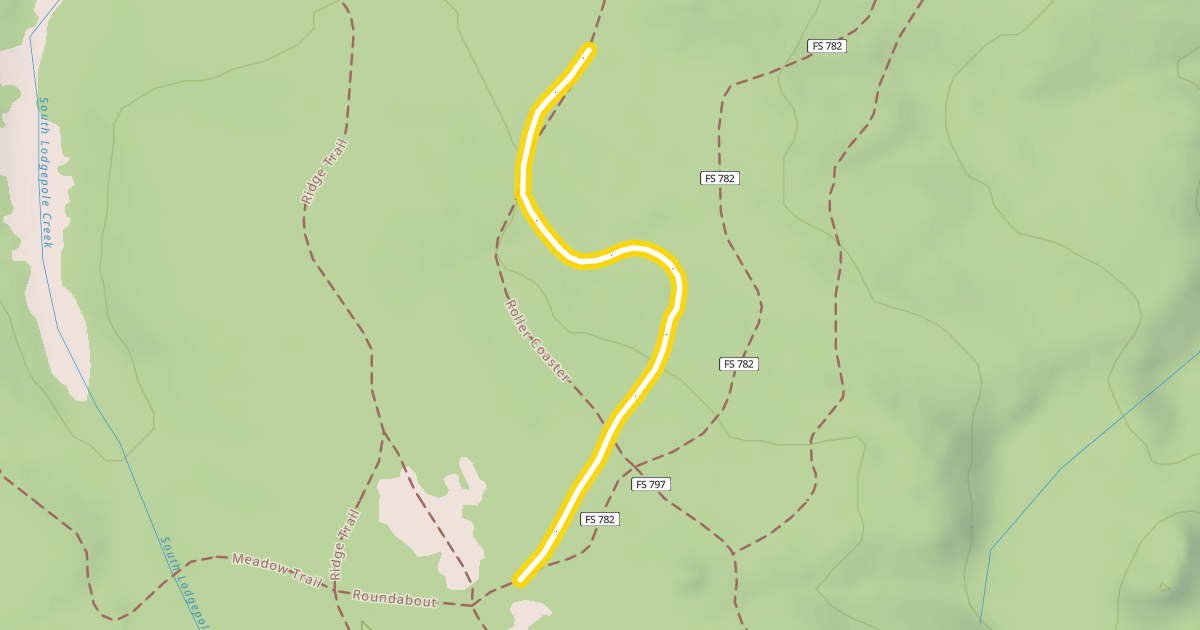 Map preview of Roller Coaster