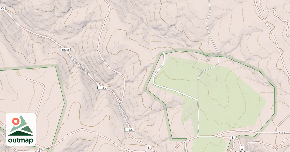 Map of USFS Motor Vehicle Use Map Roads {4649AD73-C352-4E49-83C8-3B3CC3830345}