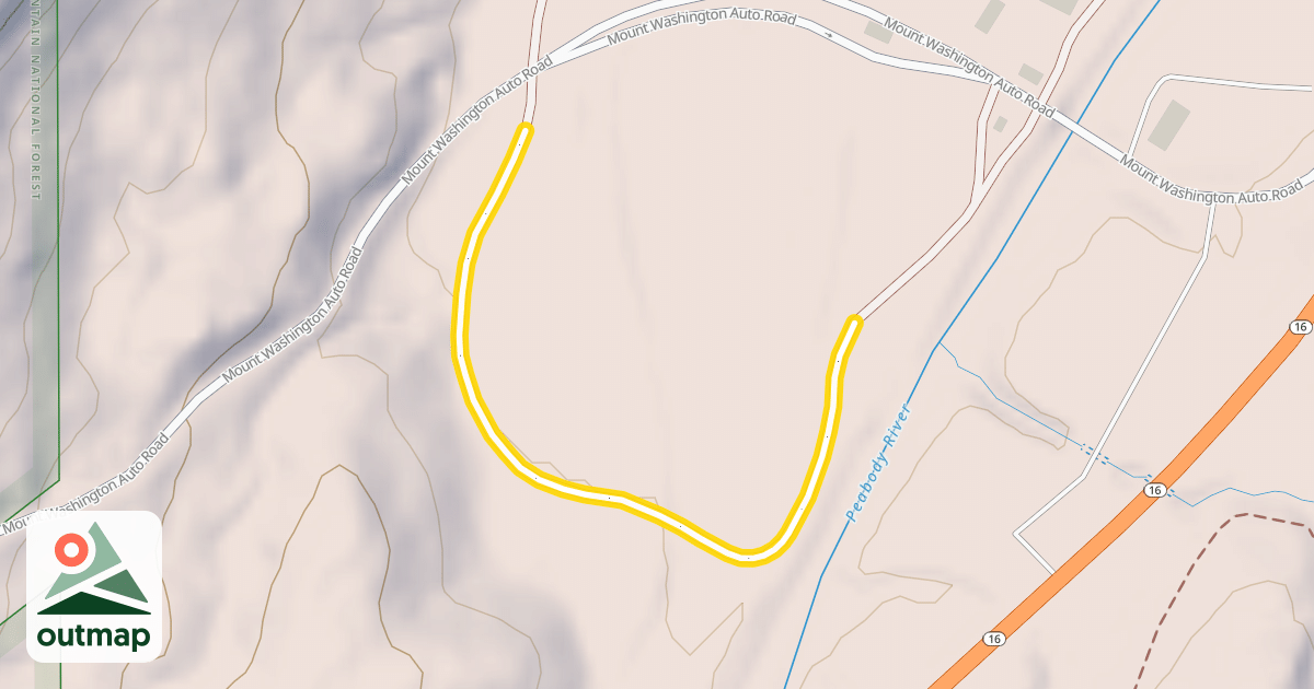 Map of Bellows Loop