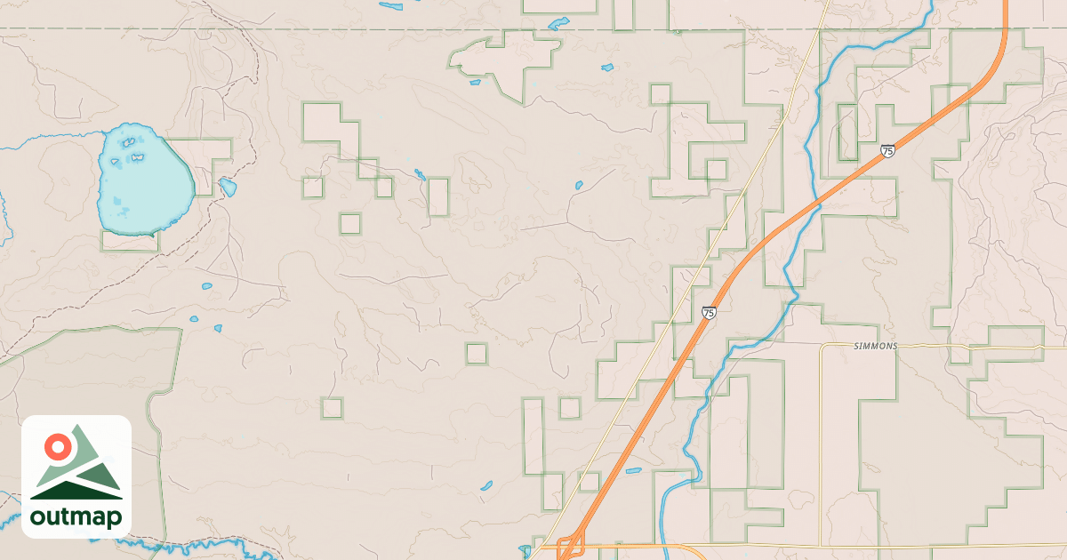 Map of AKRIGG