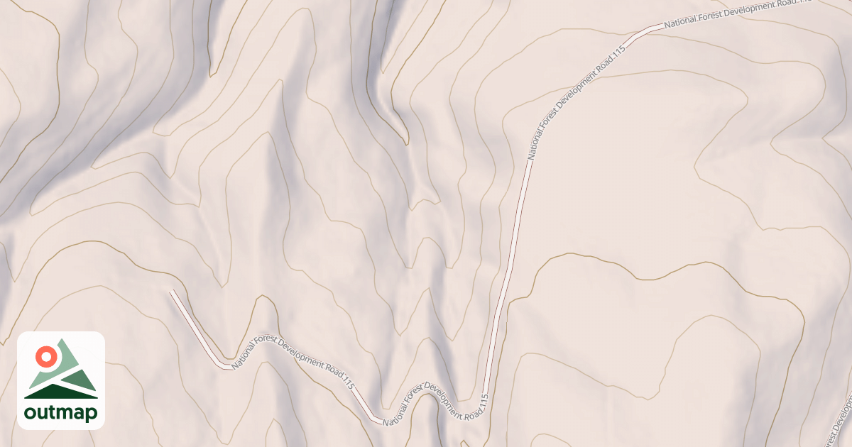 Map of LOWER DEVIL