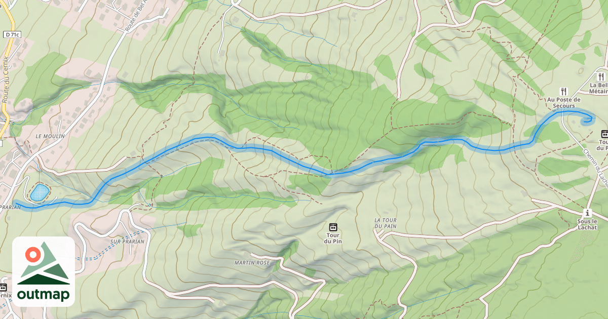 Map of Ballevard