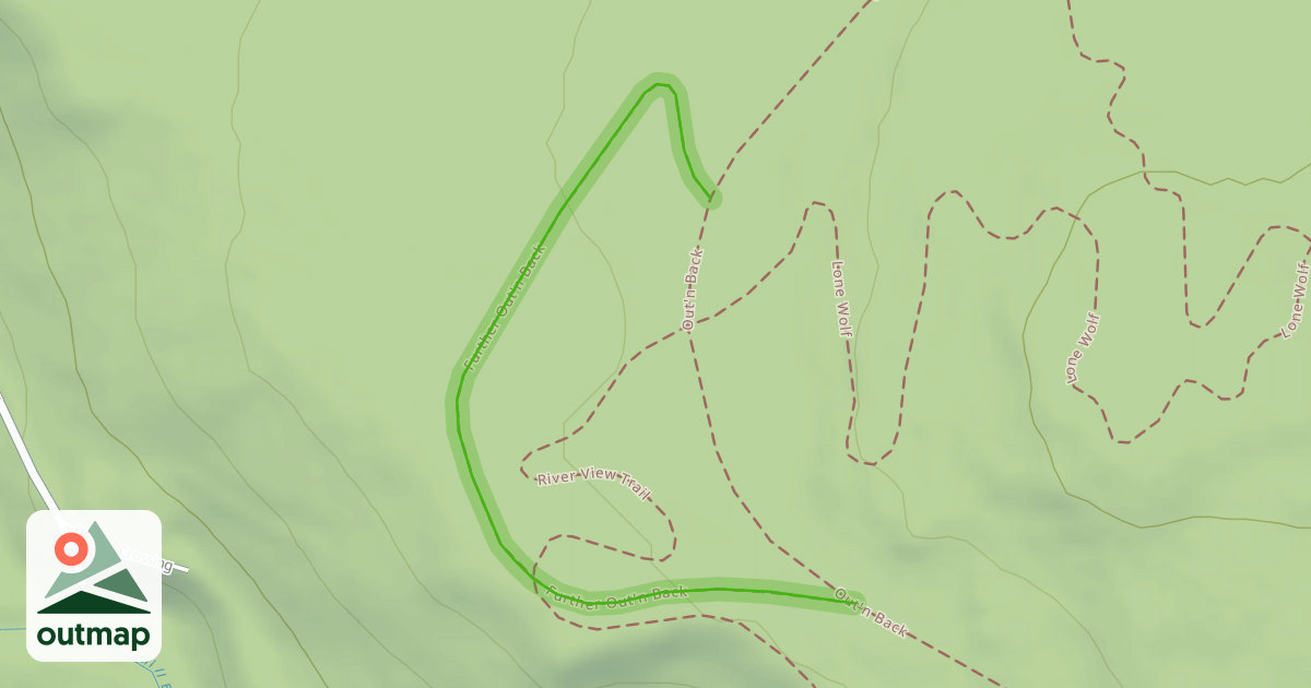 Map of Further Out'n Back
