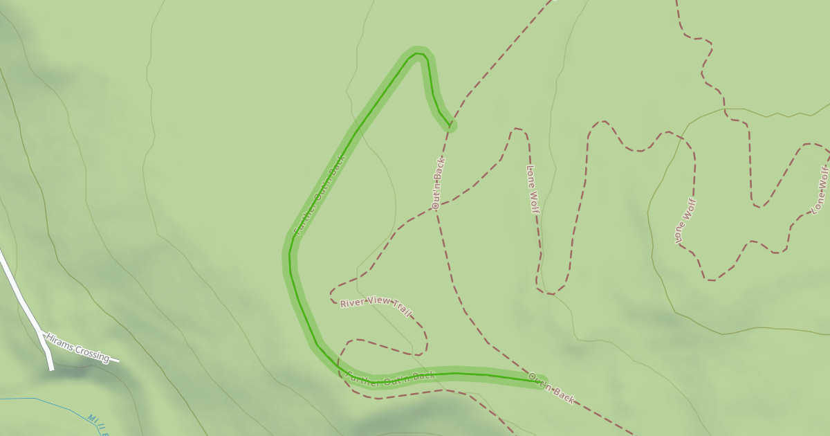 Map preview of Further Out'n Back