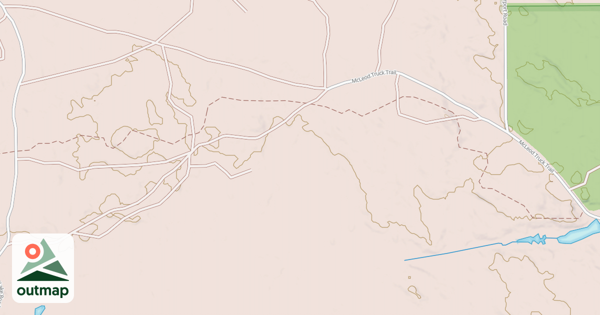 Map of Newberry-rexton Motorcycle Trail