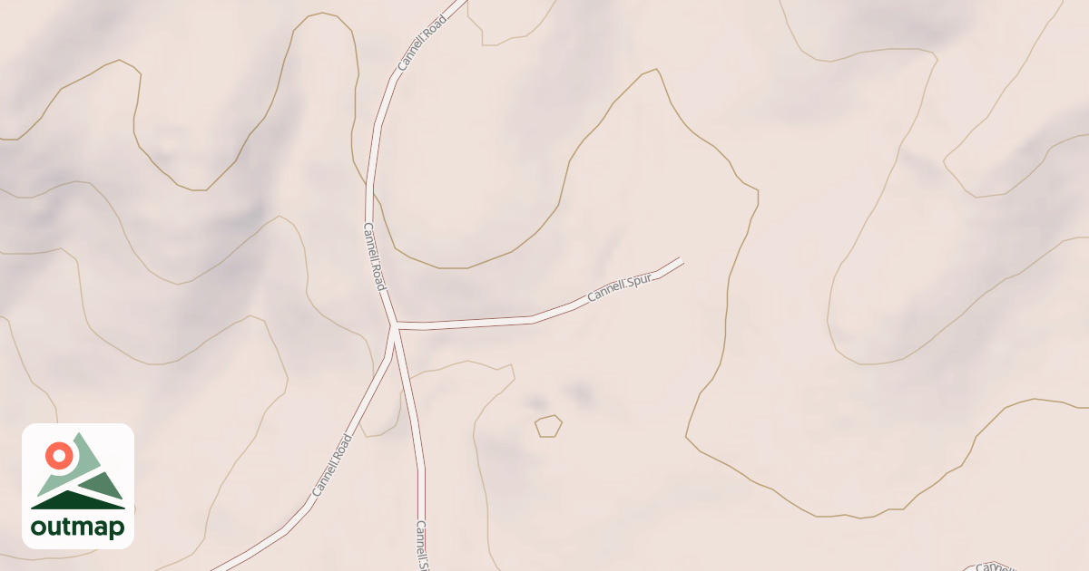 Map of CANNELL
