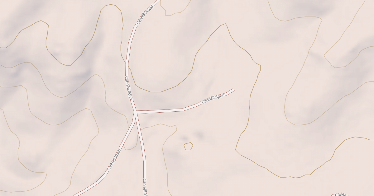 Map preview of CANNELL