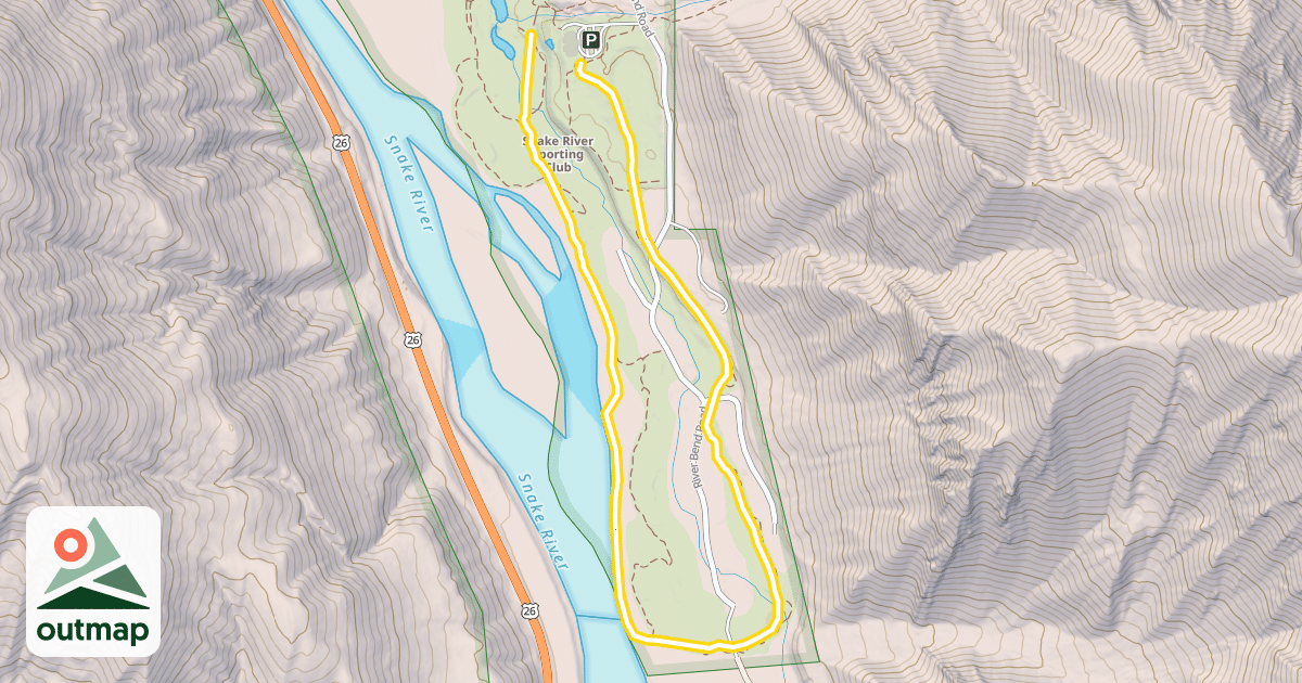 Map of Front Nine Loop