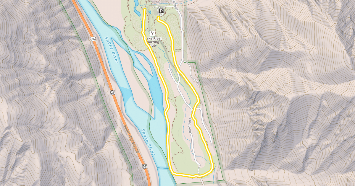 Map preview of Front Nine Loop