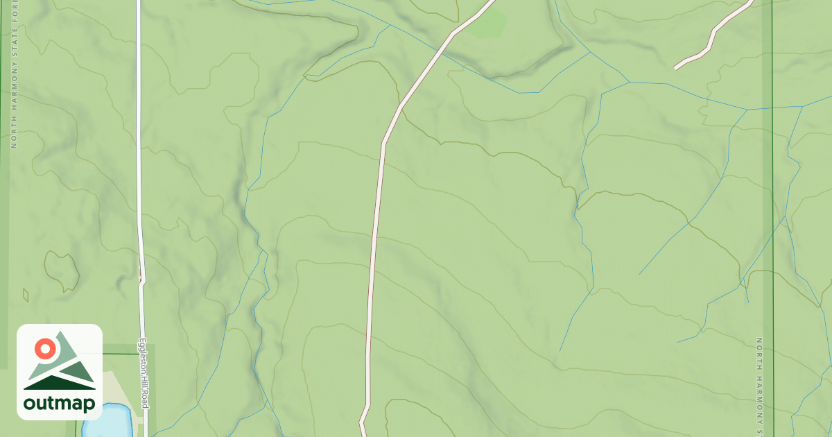 Map of Snowmobile Trail