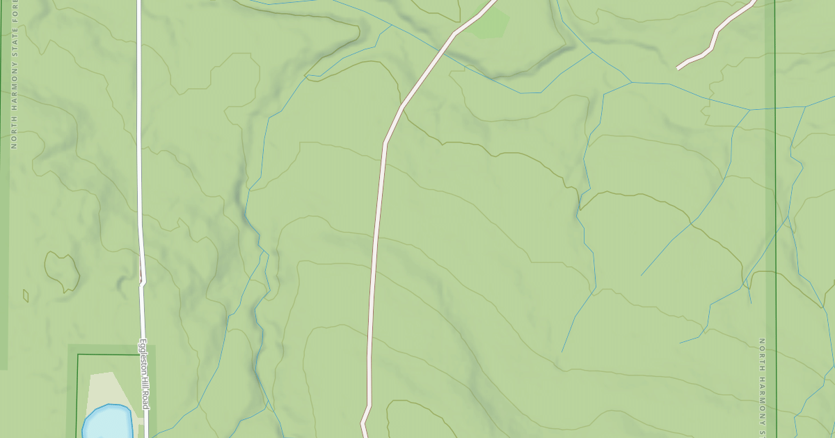 Map preview of Snowmobile Trail