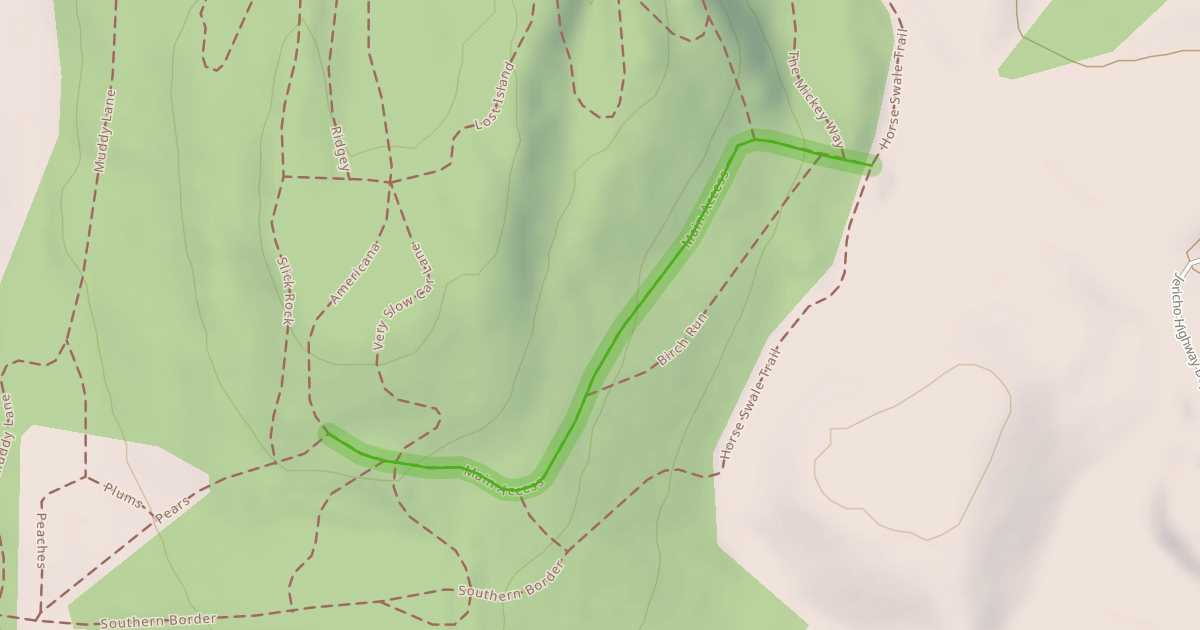 Map preview of Main Access