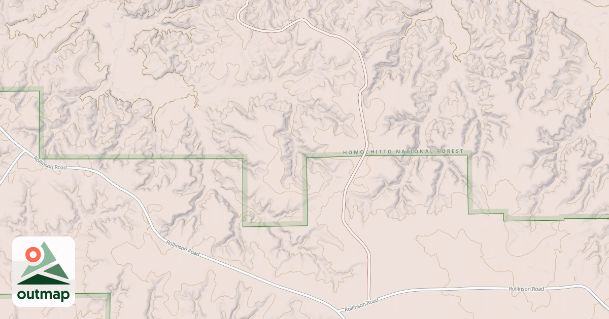 Map of HANDCOCK