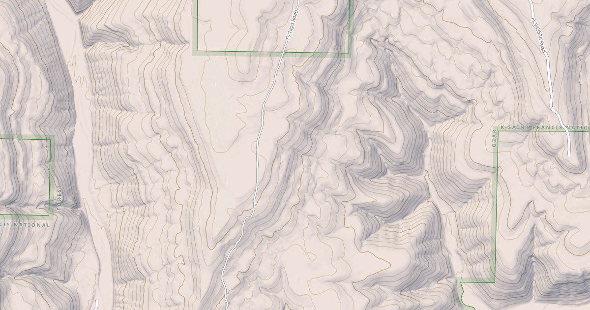 Map preview of USFS Motor Vehicle Use Map Roads {B9B60FA8-1C39-4B29-BE52-71752D0EBD24}
