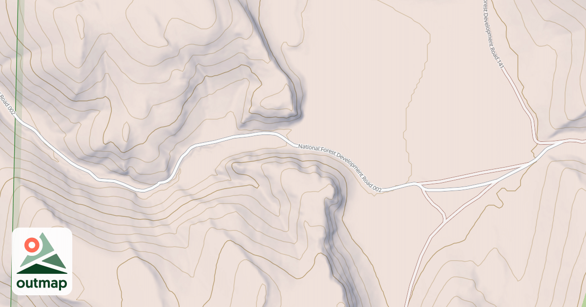 Map of BUTLER CREEK
