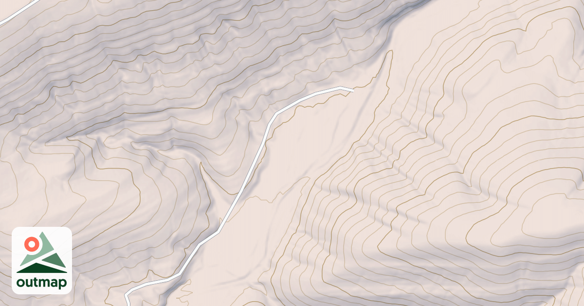Map of COW CREEK