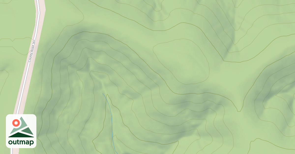 Map of MASH CREEK SPUR C