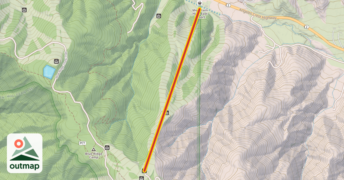 Map of Mtn High Express