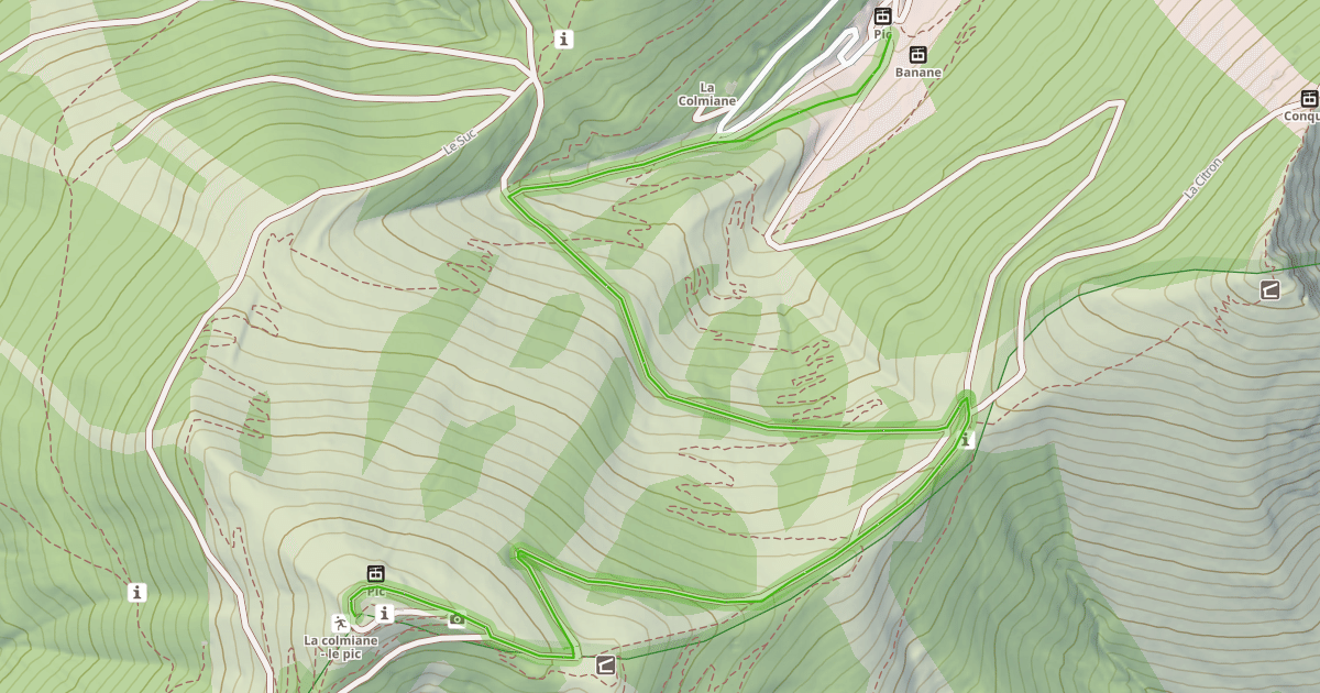 Map preview of Les Dahuts