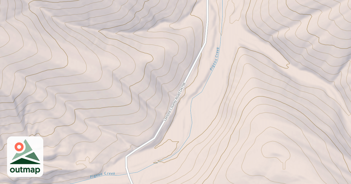 Map of USFS Motor Vehicle Use Map Roads {B9F6FE67-6E65-49CB-962B-DCB19806D66B}