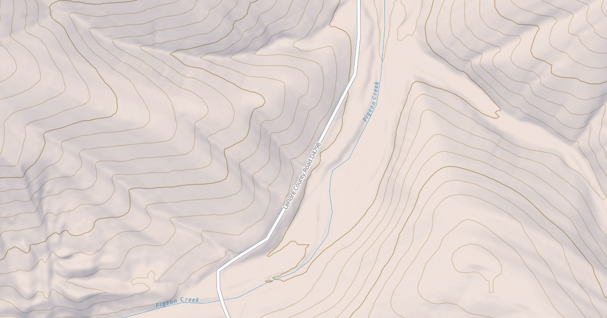 Map preview of USFS Motor Vehicle Use Map Roads {B9F6FE67-6E65-49CB-962B-DCB19806D66B}