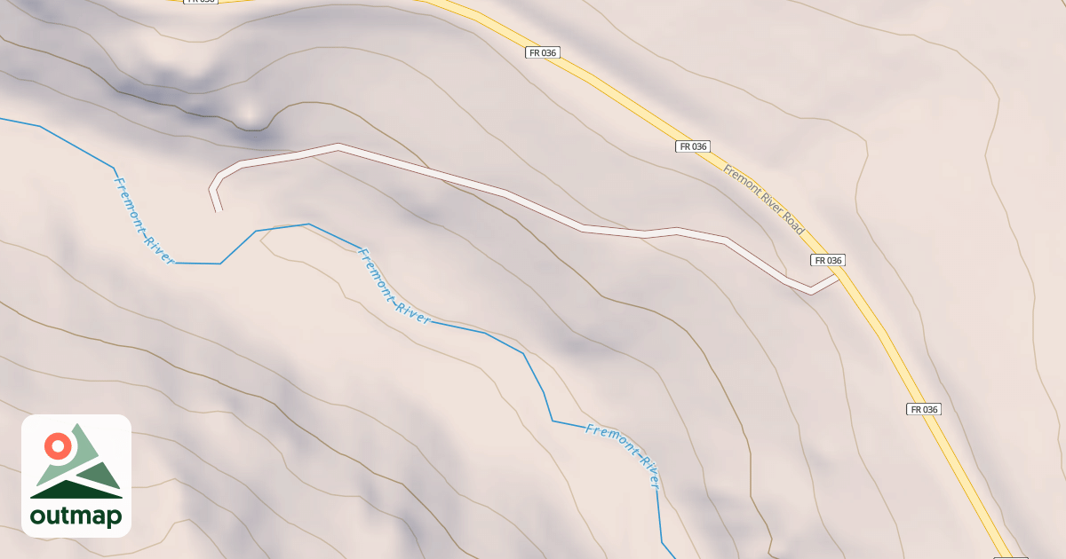 Map of 40036N