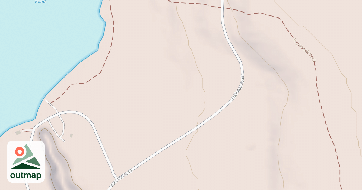 Map of Loyalsock State Forest & Worlds End State Park Snowmobile Trails in Sullivan