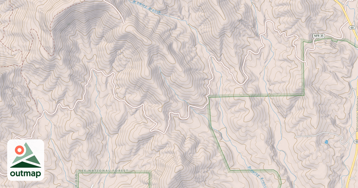Map of WEEKS CREEK