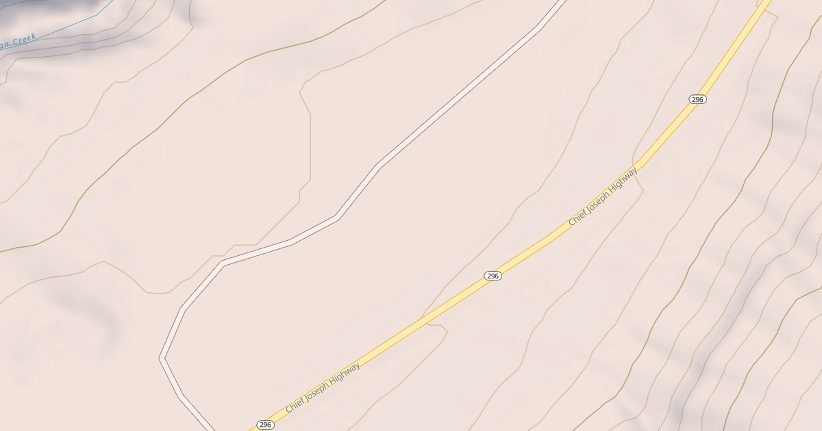 Map preview of CANYON ACCESS