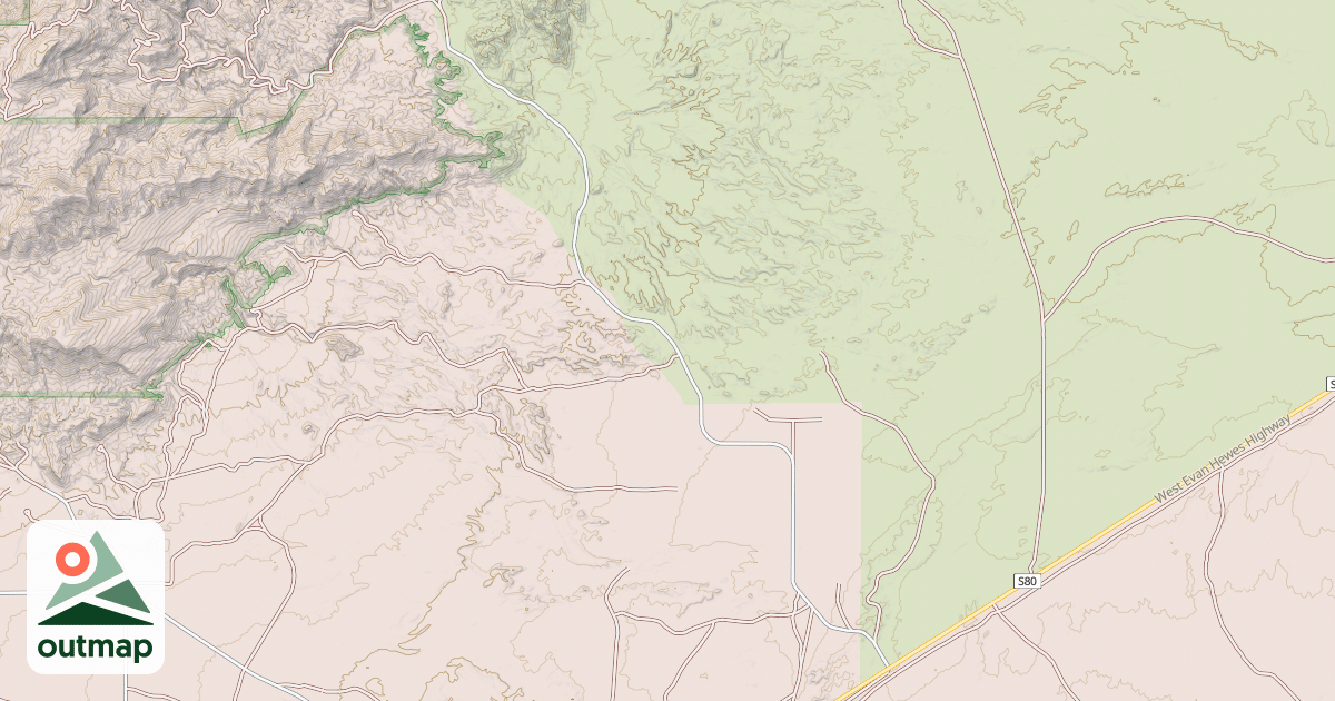 Map of BLM National GTLF Public Motorized Roads 3c9172f5-0dc1-4ad3-9bd0-e5836d796f89