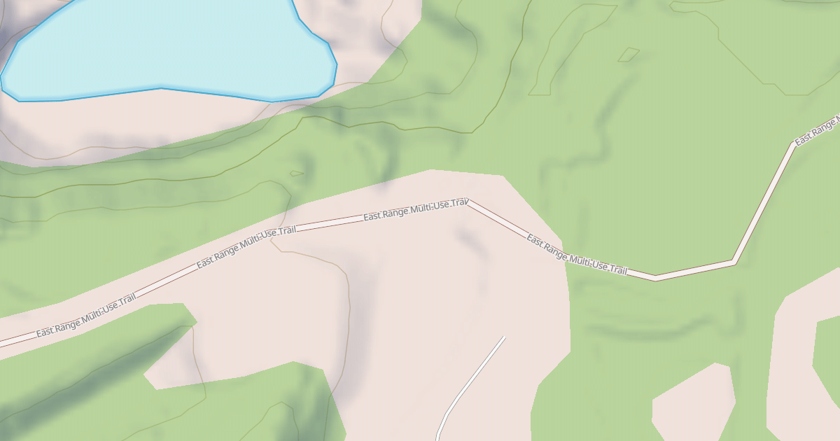 Map preview of East Range OHV Trail