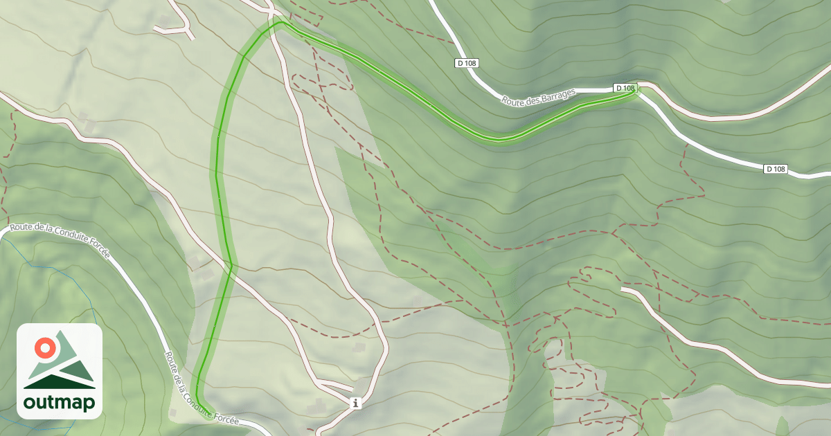 Map of Ortet